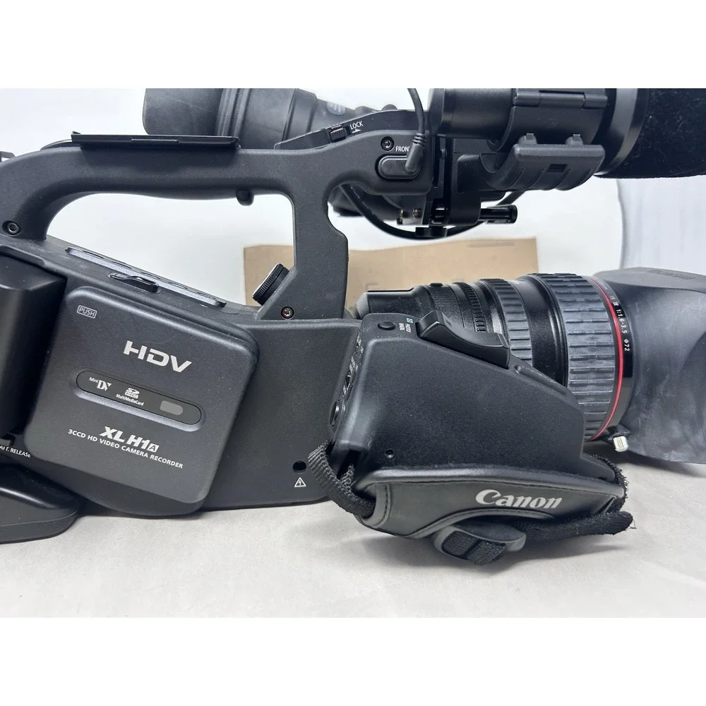 Canon XL H1A 3CCD HD Professional Camcorder -20x 5.4-108mm Zoom Lens & Hard Case